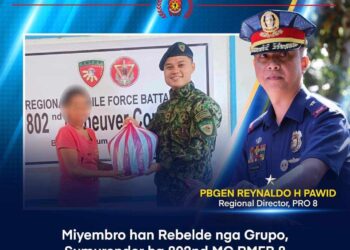 New People’s Army’s 25-Year-Old warrior from Calbiga Samar surrenders to police
