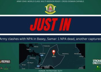 One NPA fighter killed, another captured during clash with Army in Basey Samar