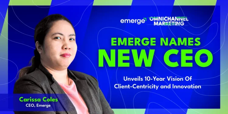Emerge Names New CEO, Unveils 10-Year Vision of Client-Centricity and Innovation