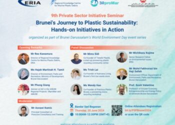 Registration Open for Webinar on Private Sector Initiatives to Reduce Marine Plastics “Brunei’s Journey to Plastic Sustainability: Hands-on Initiatives in Action”