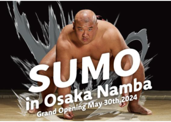 Grand Opening The Inbound-oriented Sumo Entertainment Show Hall THE SUMO HALL HIRAKUZA OSAKA Grand Opening on May 30th at NAMBA Parks 8th Floor