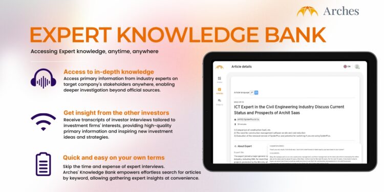 Arches Raises $3 Million to Democratize Expertise on Asia’s Markets & Beyond