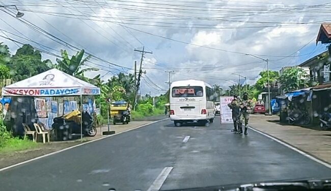 Police Presence Eases Election Fears in Samar’s Sta. Margarita town