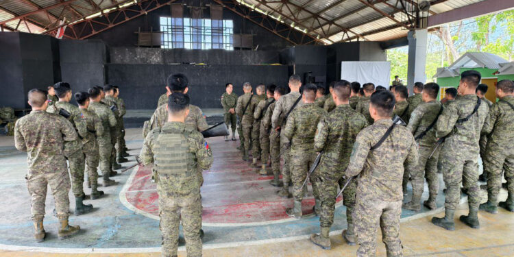 8ID Deploys Additional Troops in Sta. Margarita to Support PNP in Securing May 12 Polls