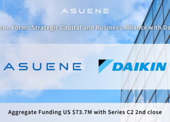 Asuene Forms Strategic Capital and Business Alliance with Global HVAC Leader Daikin to Accelerate Global Expansion in Decarbonization and Energy Efficiency.Total Funding Reaches US $73.7 Million Following Series C2 Second Close