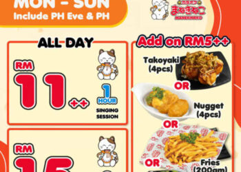 Karaoke Manekineko Launches All-Day Special Package at Sunway Putra & Avenue K