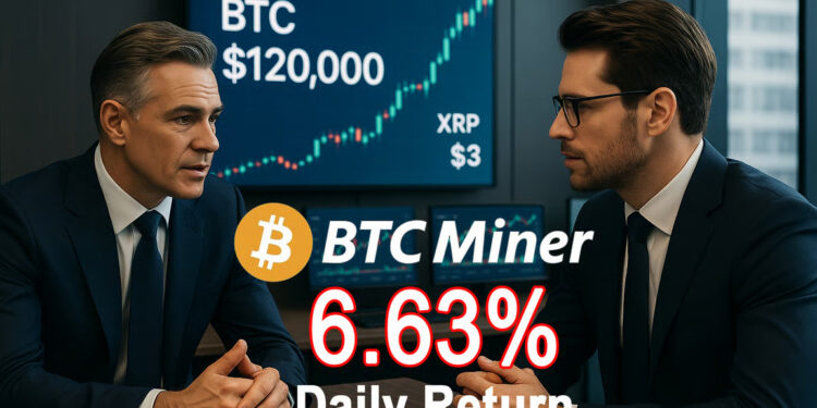 XRP Nears $3 — Where’s the Smart Money Going? Wealthy Investors Quietly Choose BTC Miner Cloud Mining