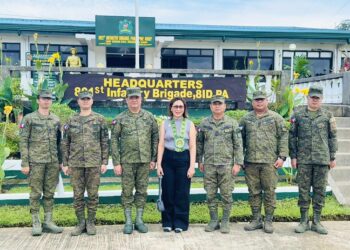 Governor Ann Tan joins 801st Brigade’s 39th Anniversary, pushes peace and unity in Samar