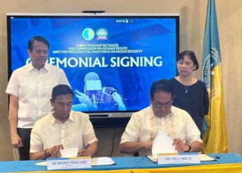 CHR, PTFoMS strengthen ties to protect journalists’ rights and safety