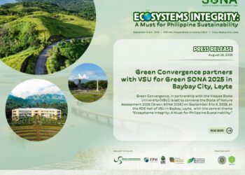 Green Convergence partners with VSU for Green SONA 2025 in Baybay City, Leyte