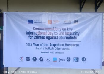 Region 8 Media Citizen Council joins nationwide call to end impunity, 16 years after Ampatuan Massacre