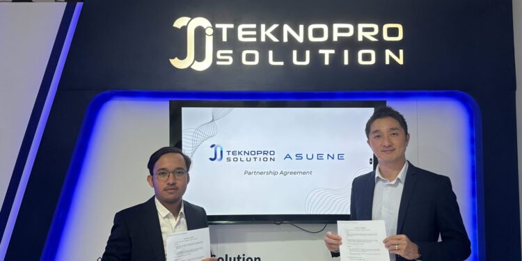 Asuene APAC and Teknopro Solution, a SIer company promoting manufacturing DX in Indonesia, signed partnership agreement