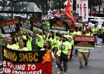 PH Climate Activists to Japanese Megabanks: ‘Stop Deceiving the Public on Climate Action’