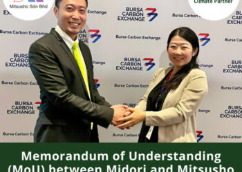 Announcement: MoU Signed Between Midori Climate Partner and MITSUSHO for Biochar Project Development in Malaysia