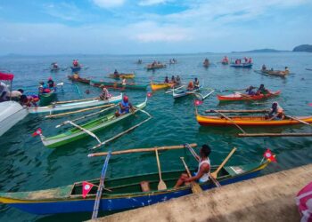 Fisherfolks from Catbalogan City Triumph in Samar Day Banca Race