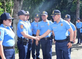 Chief PNP visits PRO-8 Ahead of Final Preparations for the 2025 Elections