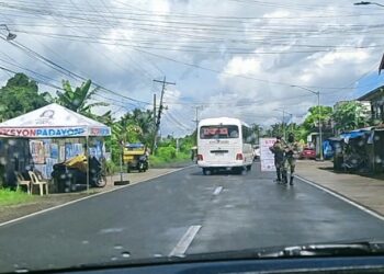 Police Presence Eases Election Fears in Samar’s Sta. Margarita town