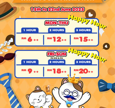 Karaoke Manekineko Marks Father’s Day with Special Rates for Dads