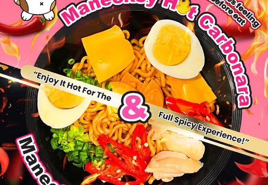 MANECKEY Spicy Ramen Heats Up the Menu at Karaoke Manekineko Malaysia