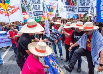 IN FRAMES: Filipino Protesters Join Global Mobilization Urging Wealth Taxes, Debt Relief