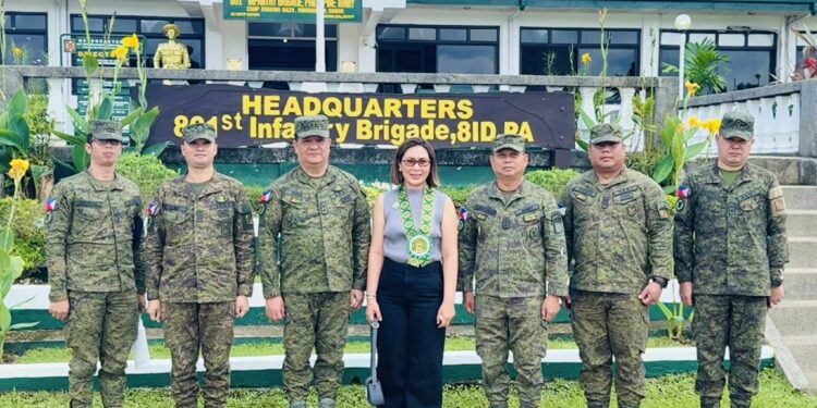 Governor Ann Tan joins 801st Brigade’s 39th Anniversary, pushes peace and unity in Samar
