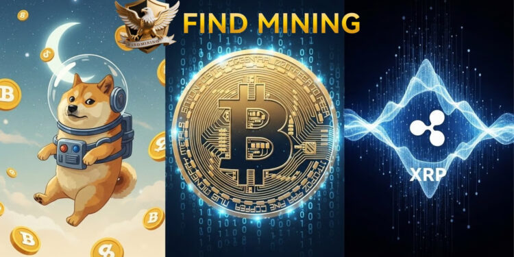 Find Mining Launches Mobile Cryptocurrency Mining app, Allowing BTC, XRP, and DOGE Holders to Mine with Zero Barriers to Entry