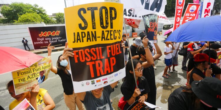 IN FRAMES: Philippine Activists Slam Japan’s Fossil Fuel Financing