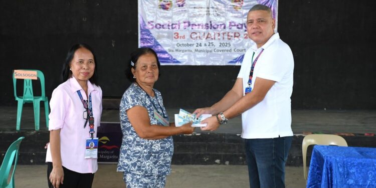 Sta. Margarita seniors receive ₱4.56-M in social pensions